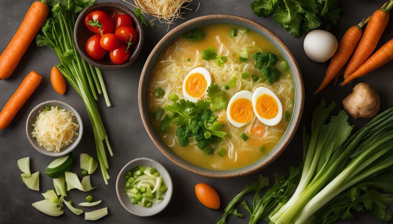 egg drop soup nutrition information