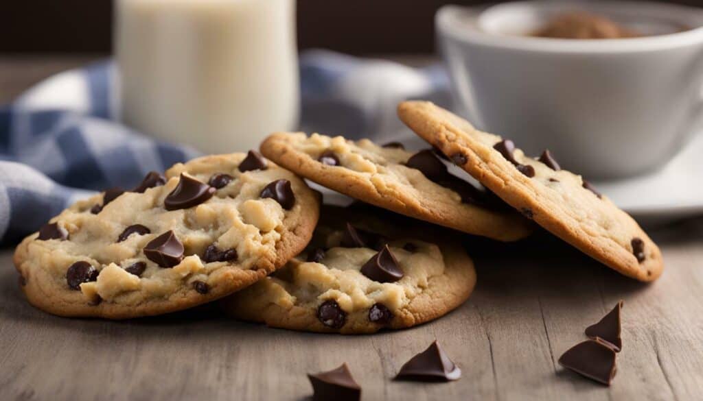 fat content in chocolate chip cookies