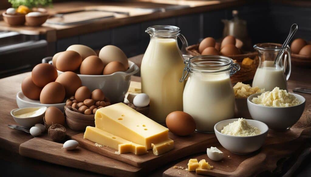fats and dairy in baking