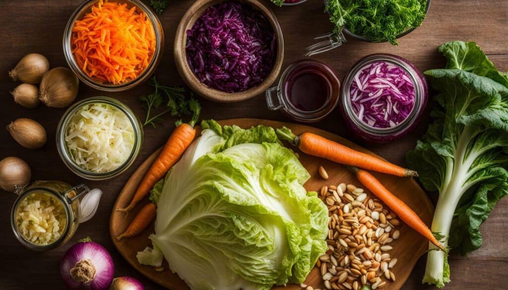 fermented vegetables for gut health