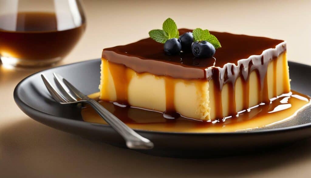 flan caramel sauce