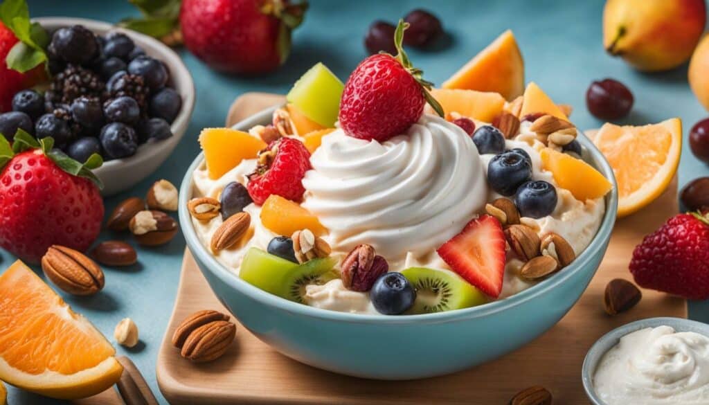 frozen yogurt nutritional information