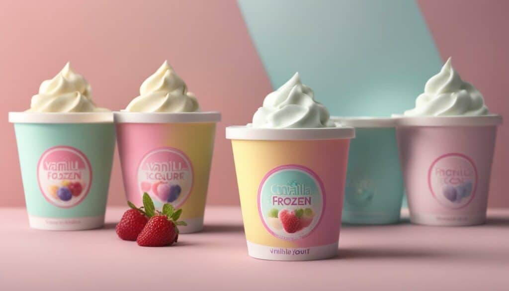 frozen yogurt portion sizes