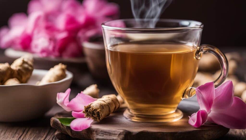 ginger flower tea