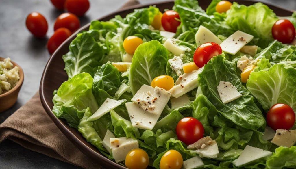 healthy caesar salad