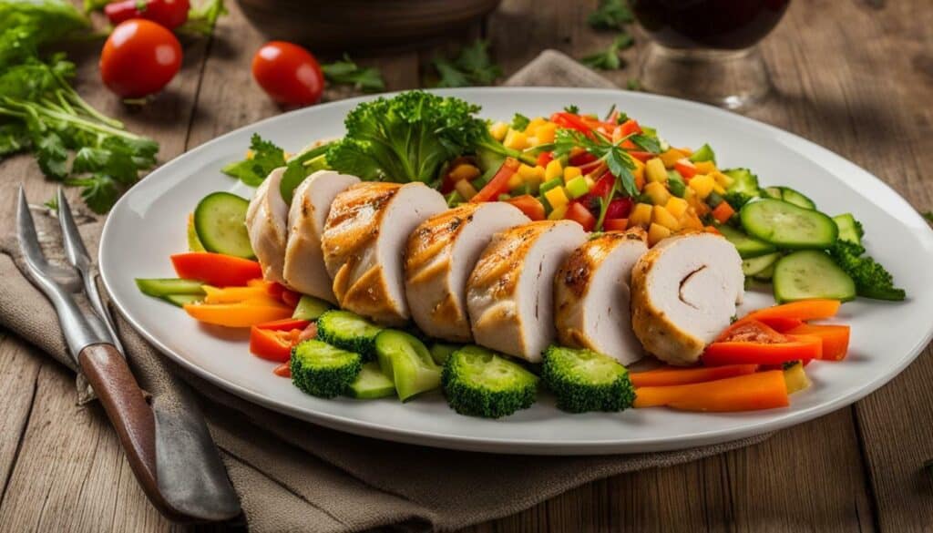 healthy chicken roll calories