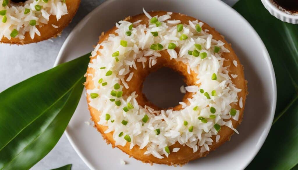 healthy coconut donut