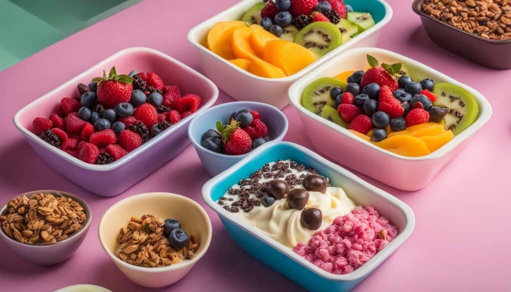 healthy frozen yogurt options