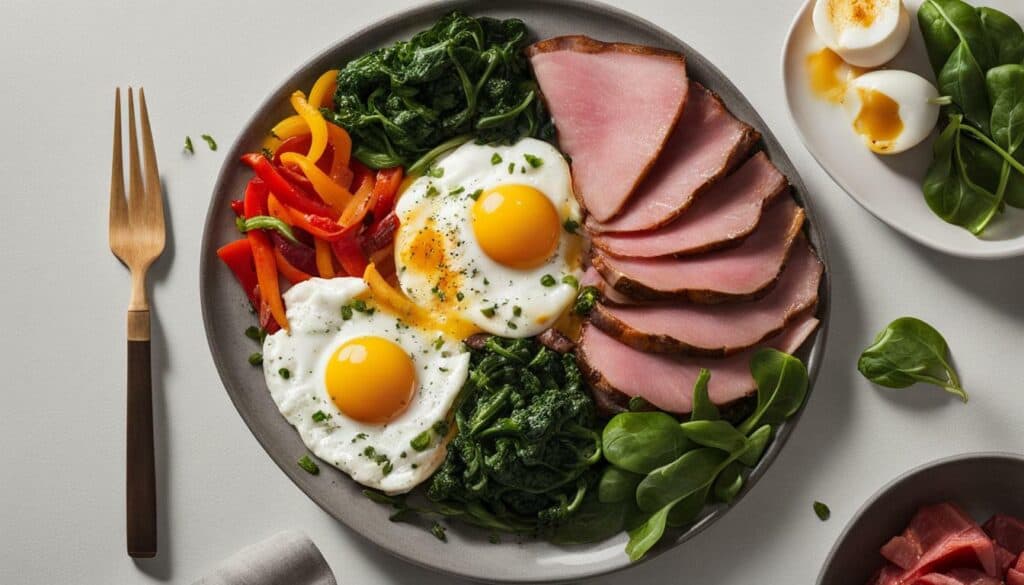 healthy ham and egg recipes