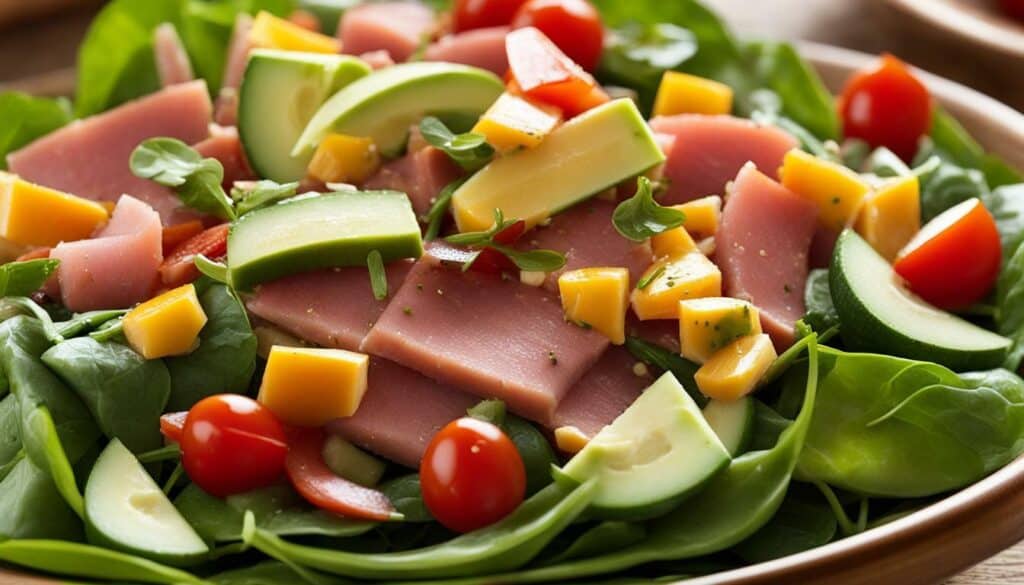 healthy ham salad