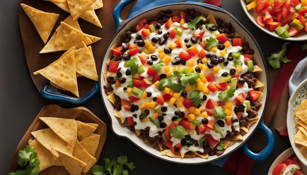 healthy loaded nachos