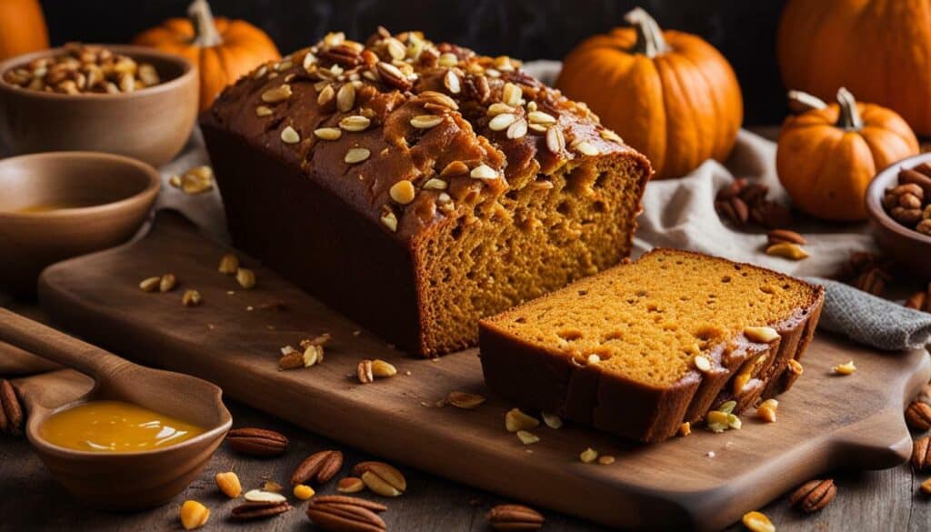 healthy pumpkin bread
