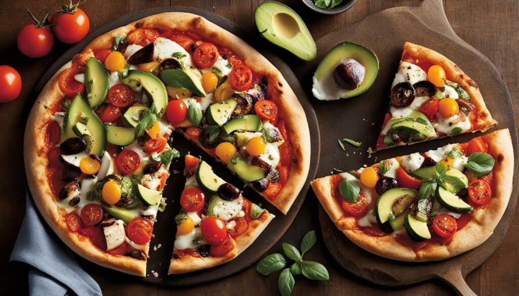 healthy supreme pizza
