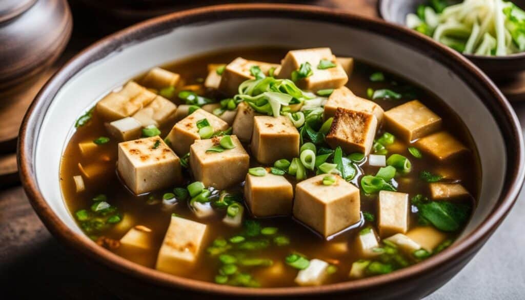 homemade stinky tofu soup