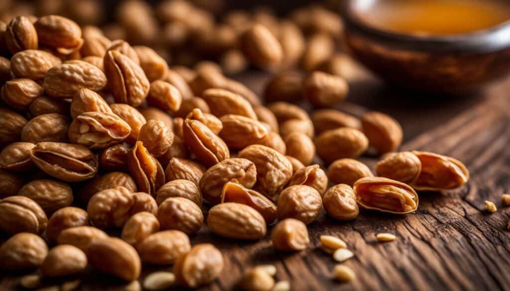honey roasted peanuts nutritional value