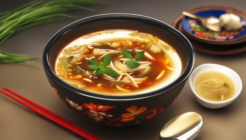 hot and sour soup portion control