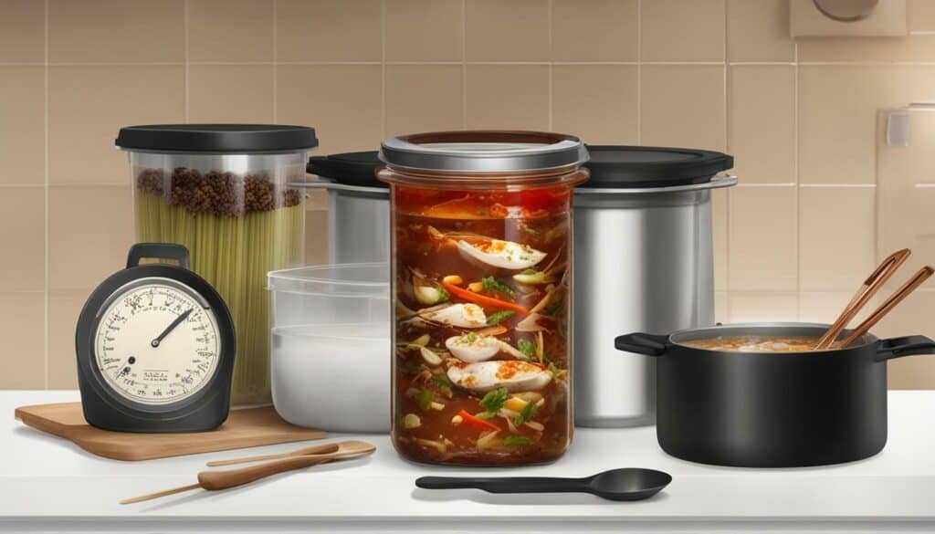 hot and sour soup storage