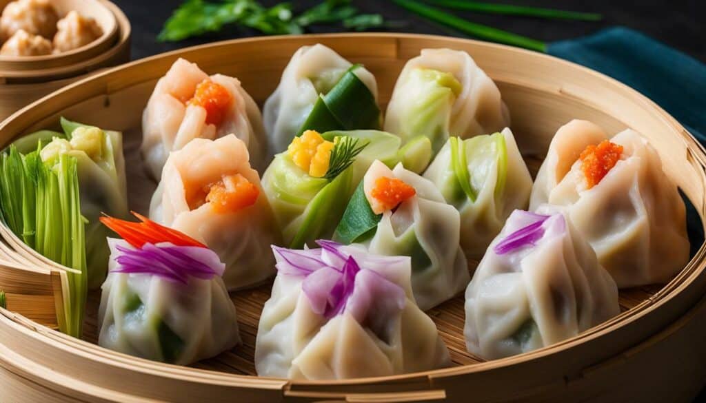 how to make healthy dim sum