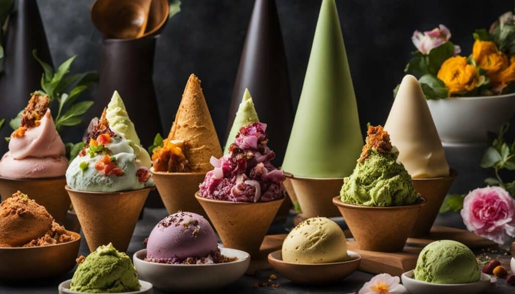 ice cream formats and ingredient trends