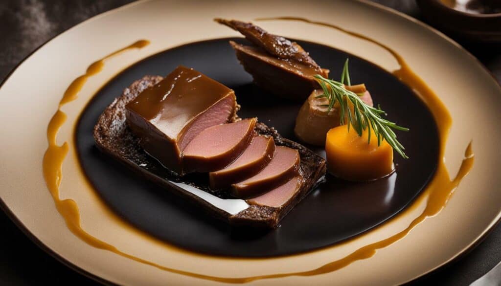infused chicken-liver foie gras