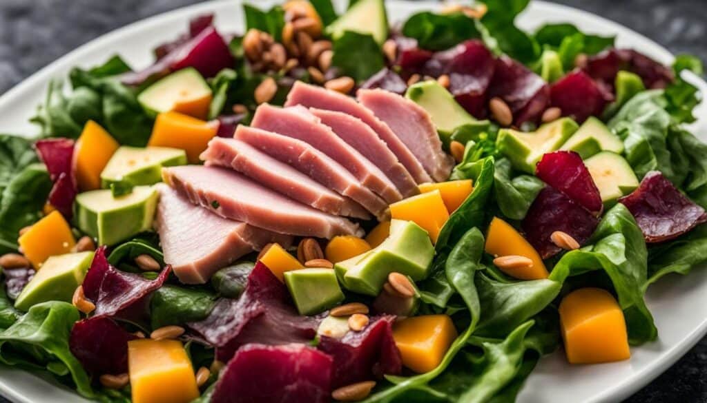 keto ham salad