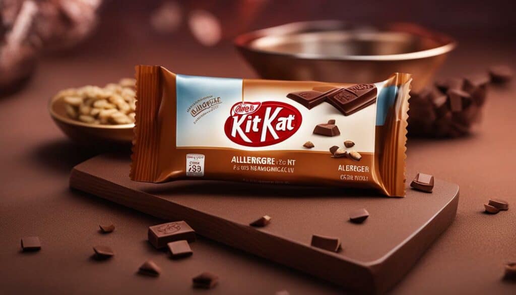 kit kat allergen information