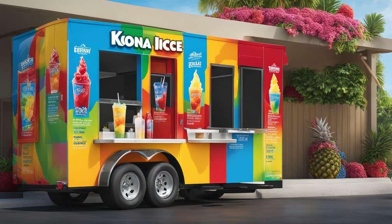 kona ice nutritional information