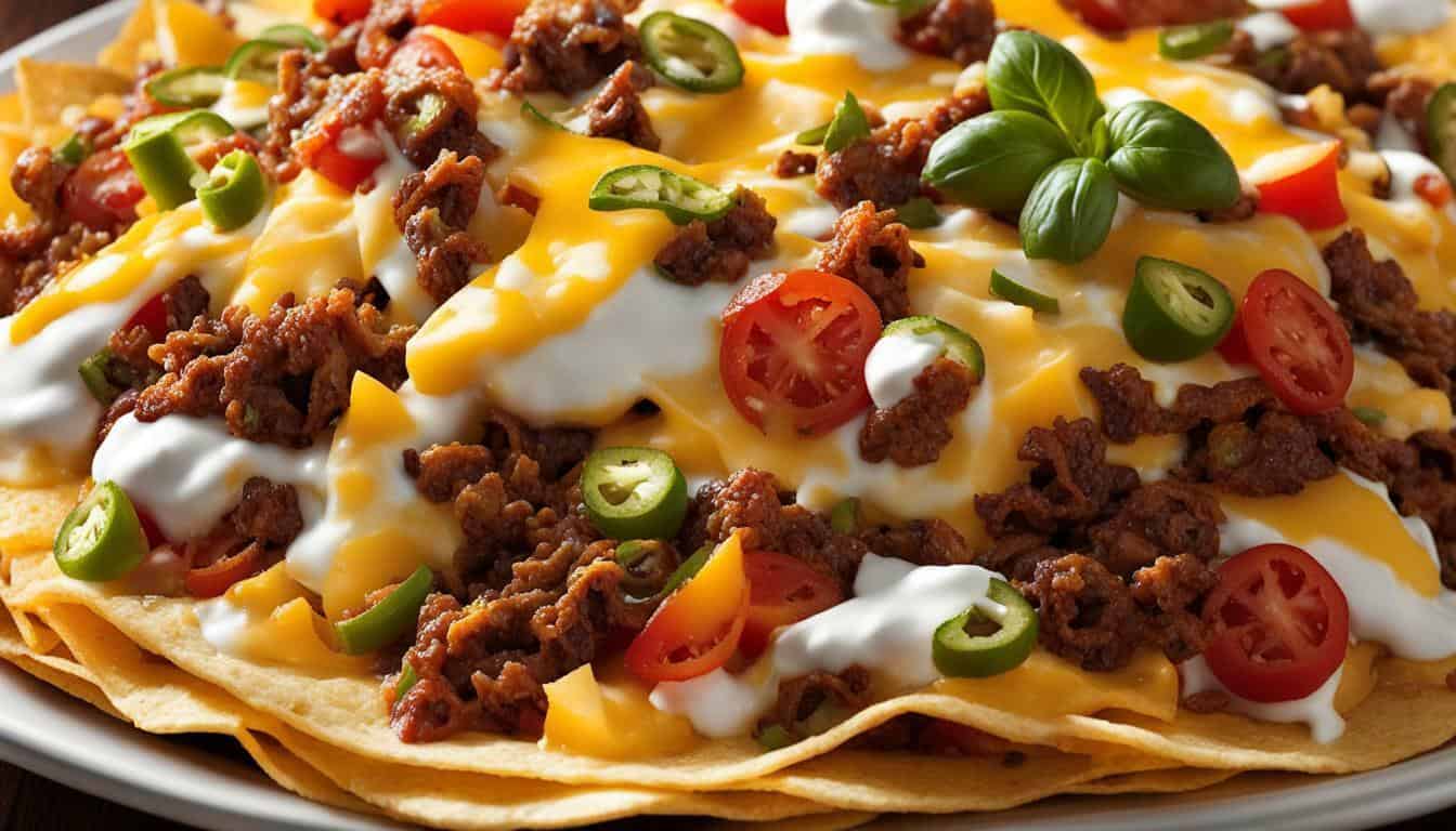 loaded nachos calories