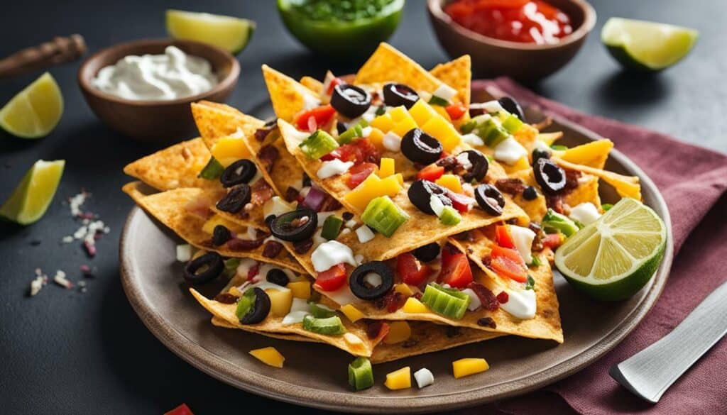 loaded nachos nutrition