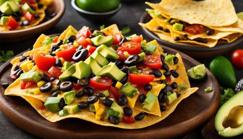 loaded nachos nutrition