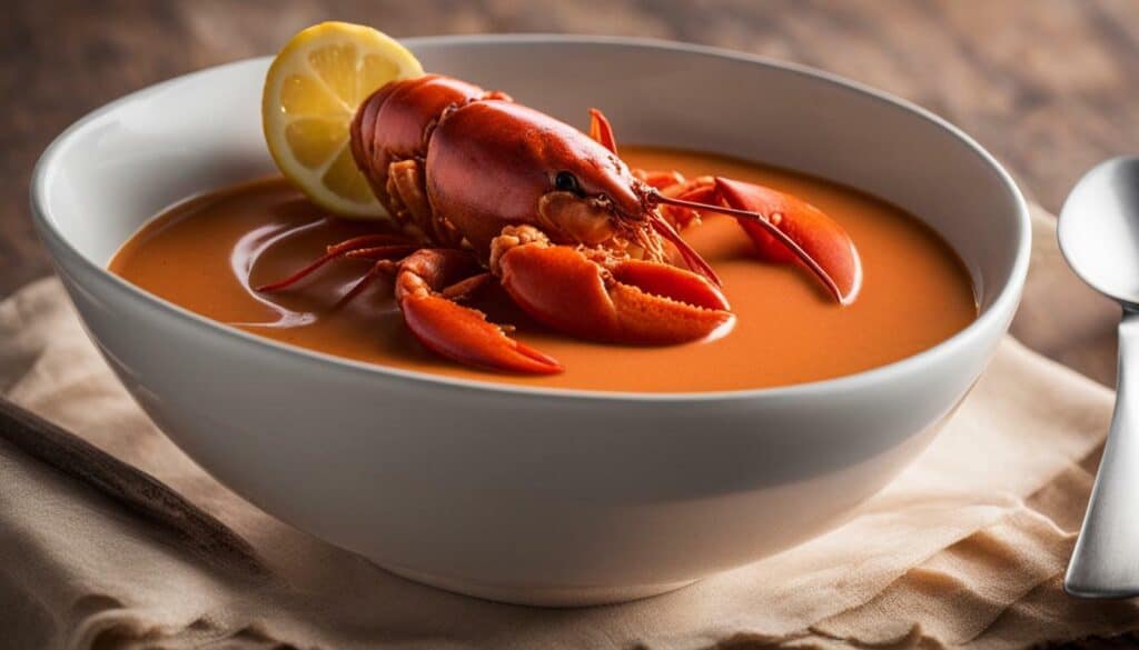lobster bisque cholesterol and sodium levels