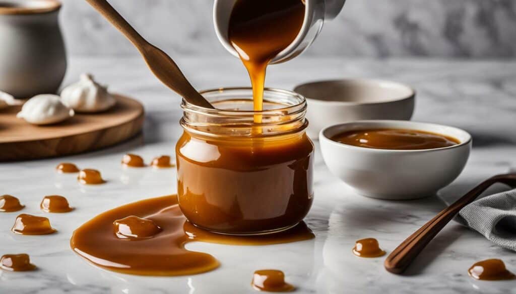 low calorie caramel sauce