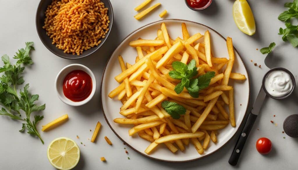 low calorie fries options