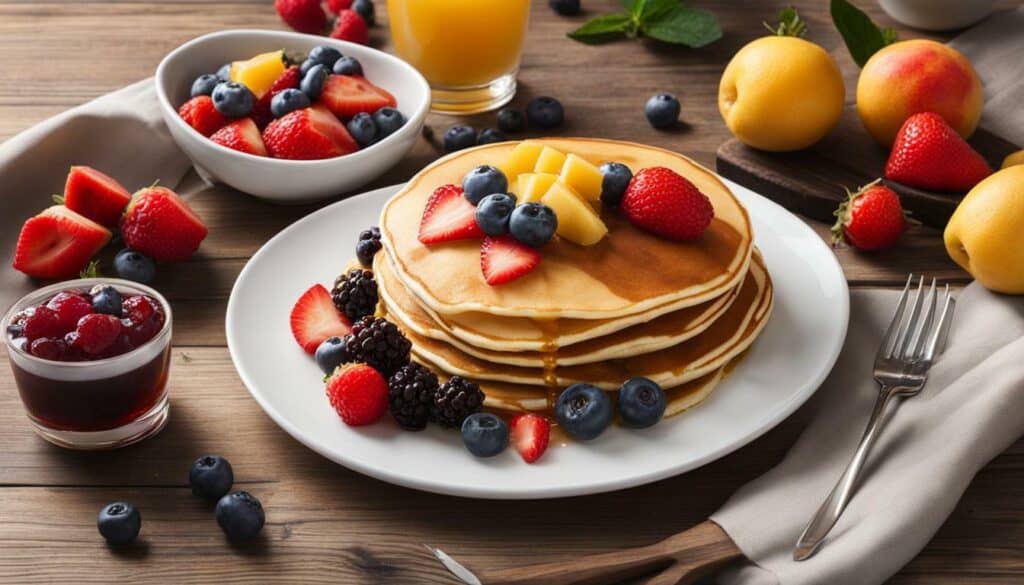 low calorie pancake options