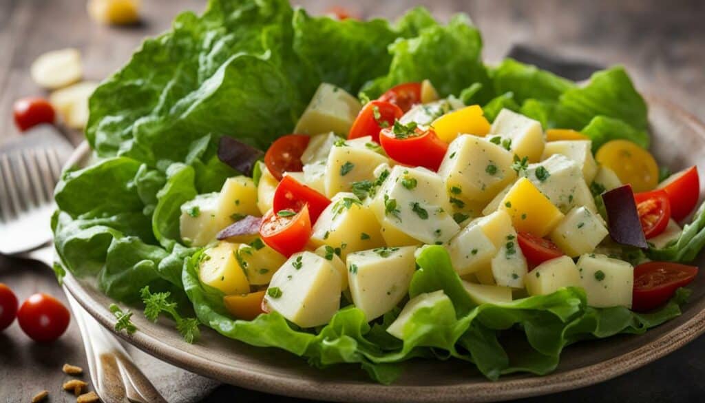 low calorie potato salad