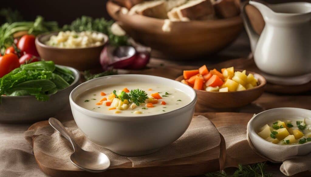 low carb potato soup