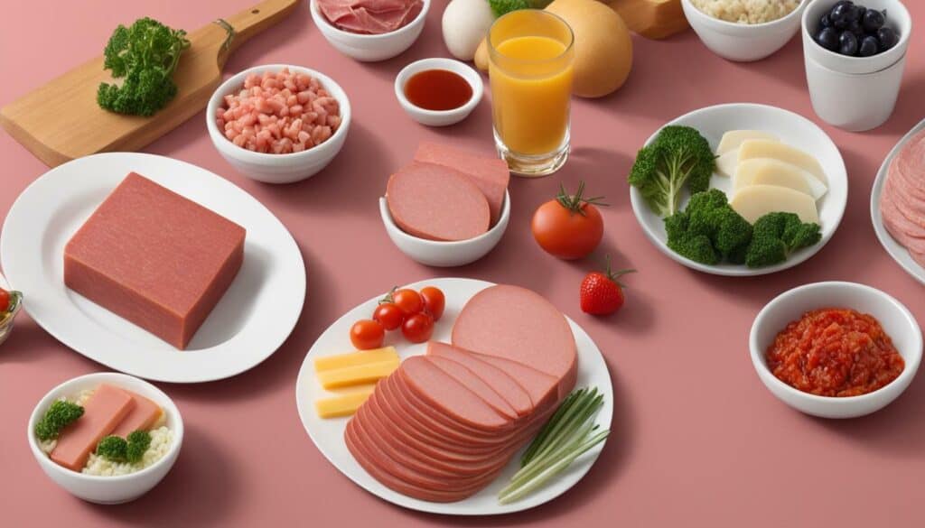 luncheon meat moderation