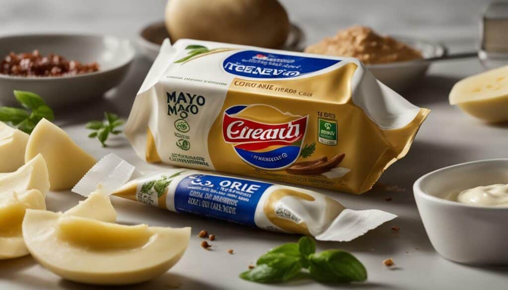 mayo packet calories