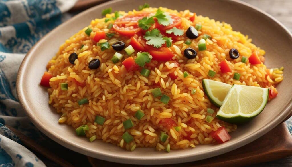 mexican rice nutrition facts