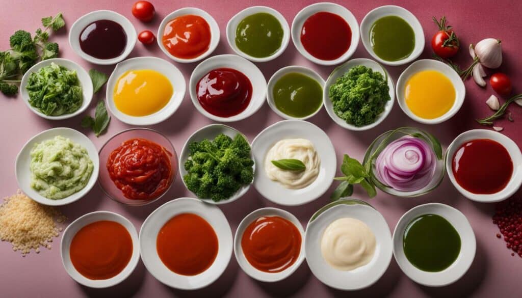 mouthwatering low-calorie sauces