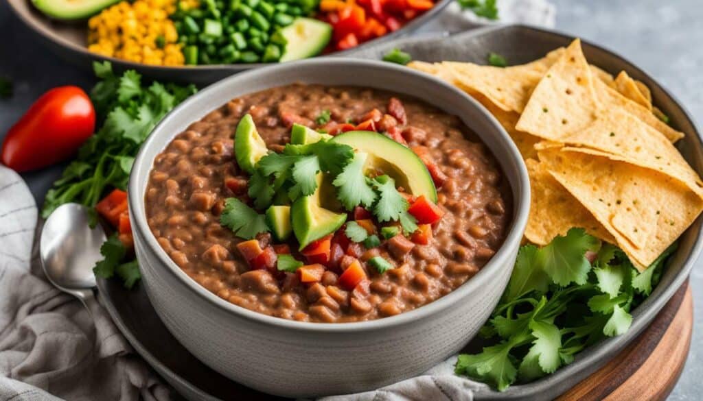 net carbs in refried beans