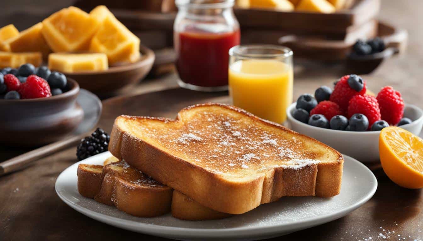 nutrition facts for french toast