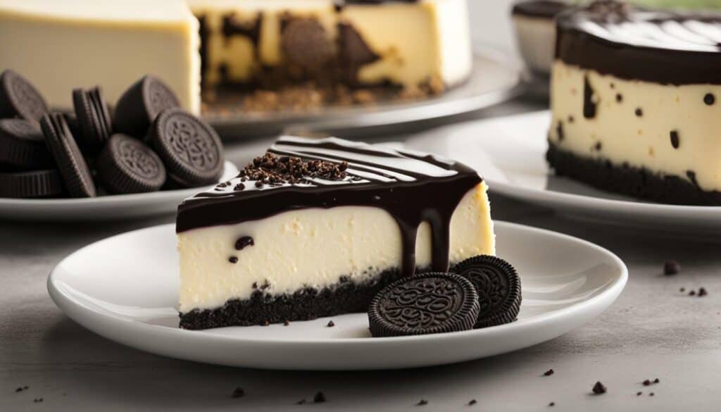 nutritional information for oreo cheesecake