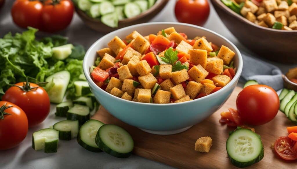 nutritional value of croutons