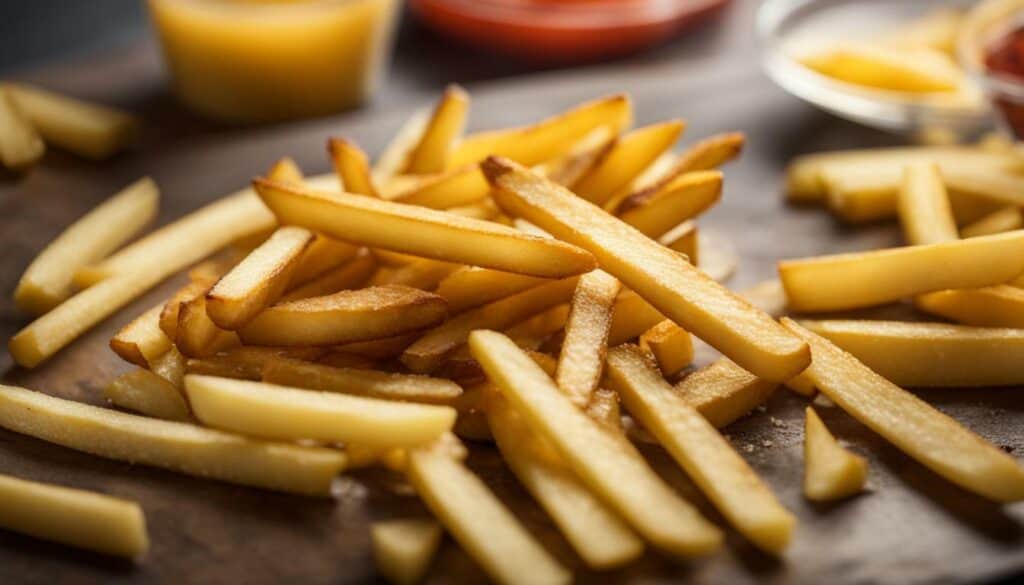 nutritional value of french fries