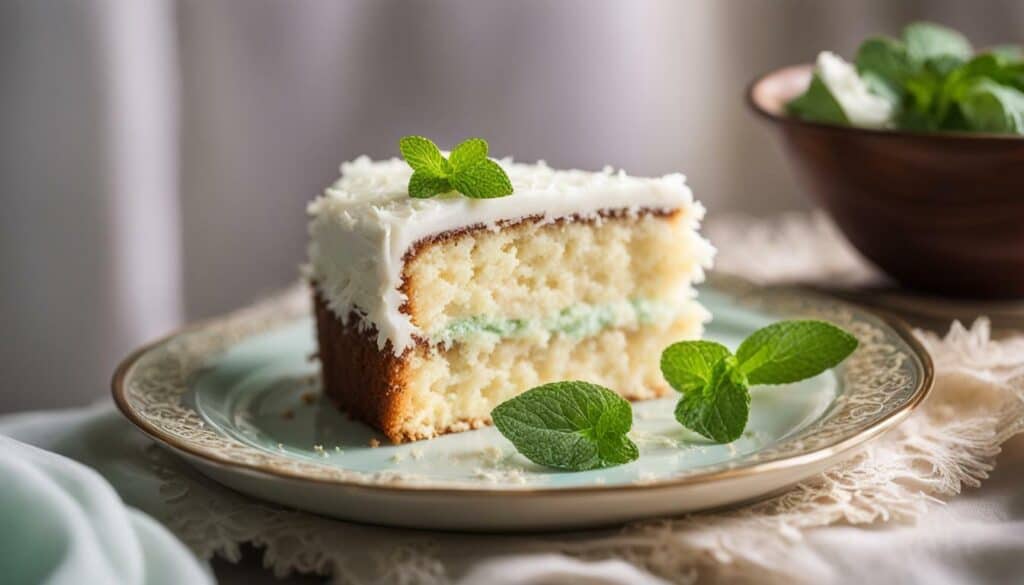 old-fashioned coconut cake