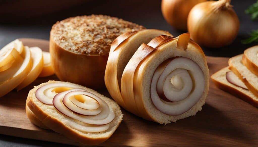 onion roll serving size