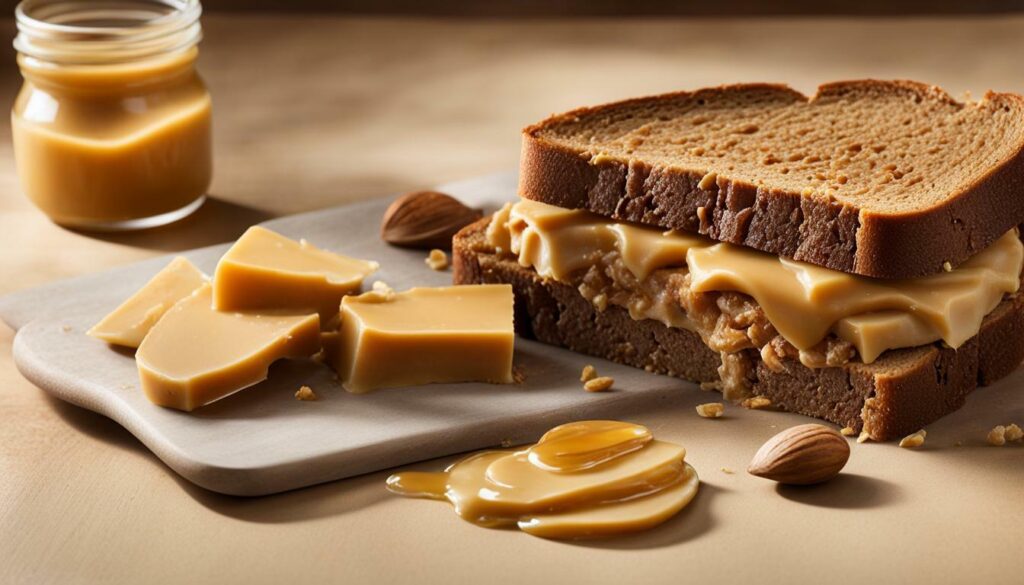 peanut butter sandwich nutrition