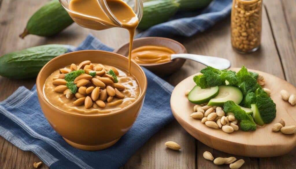 peanut sauce nutritional value image