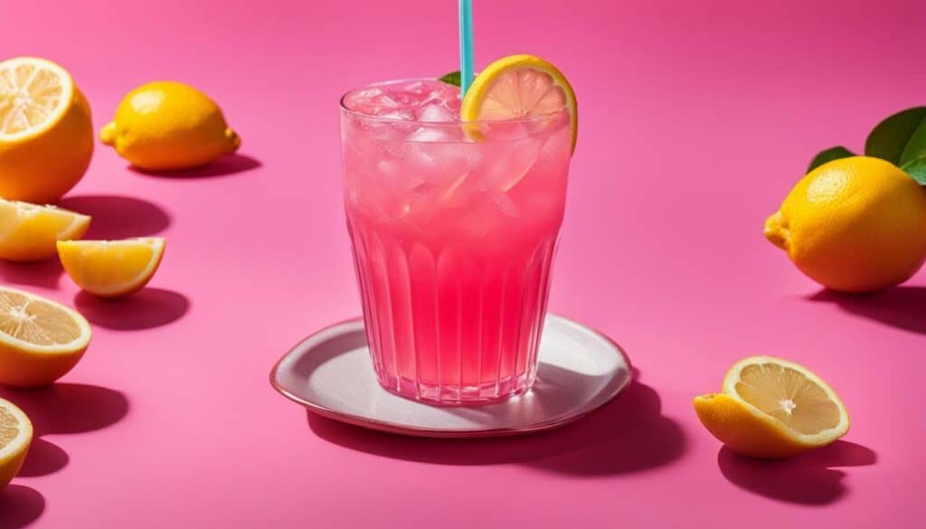 pink lemonade nutrition facts